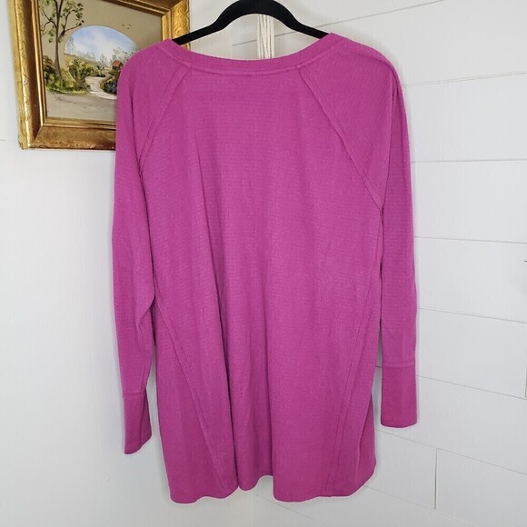 Wildfox Elderberry Haley Brushed V-Neck Pullover XXL - Picture 2 of 5